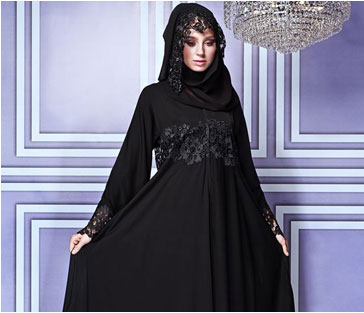 High Quality Black Abaya 2016