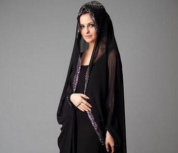 High Quality Black Abaya