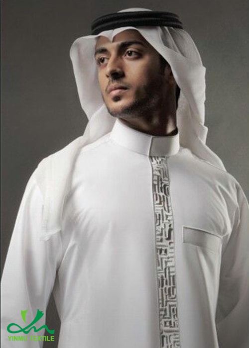 yinmu textile fashion arab thobe